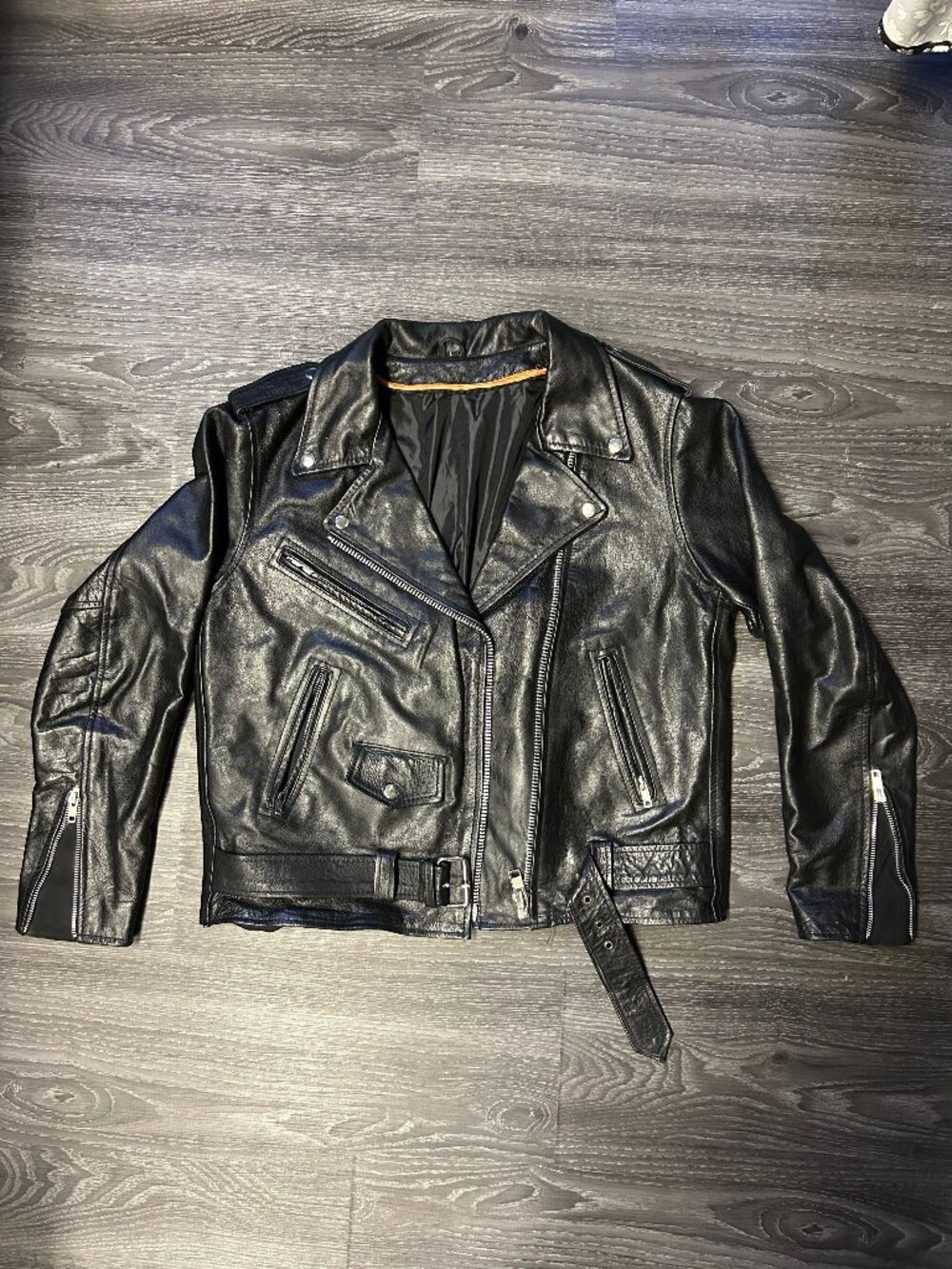 1990's Leather Coat